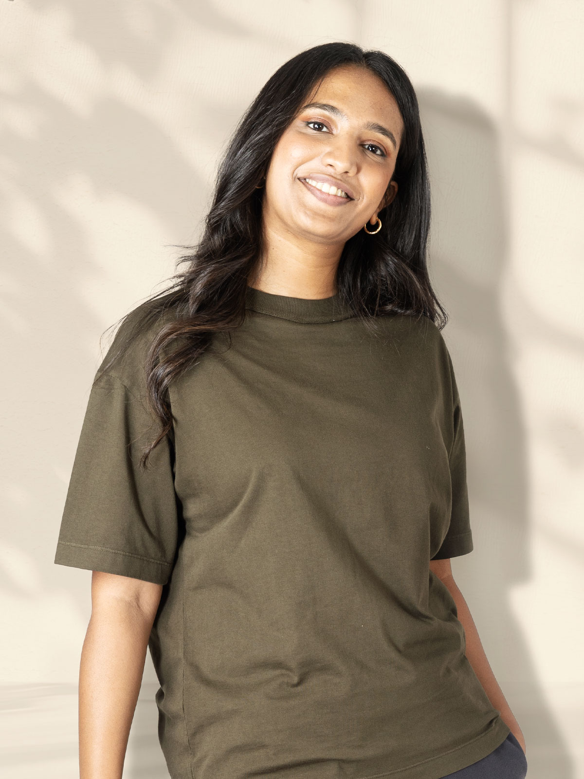 UNISEX-DROP-SHOULDER-TEE-OLIVE-bb-